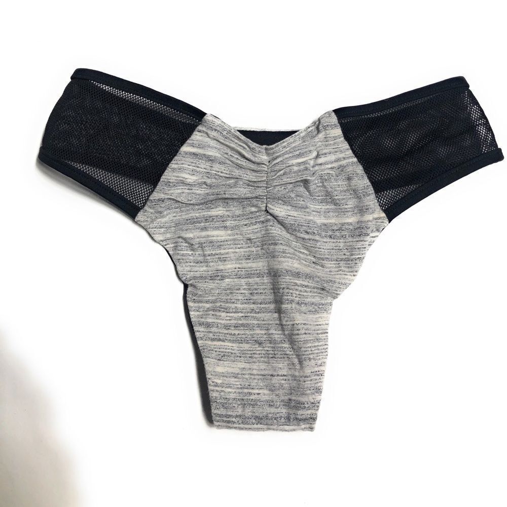 Blue Life Bikini Bottom With‎ Mesh - Picture 3 of 5